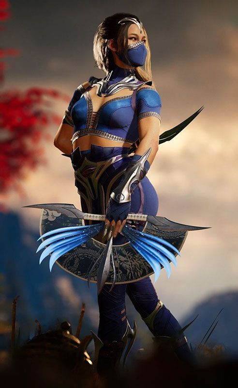 Китана. Персонаж Mortal Kombat