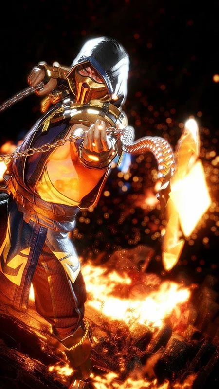 Скорпион. Персонаж Mortal Kombat